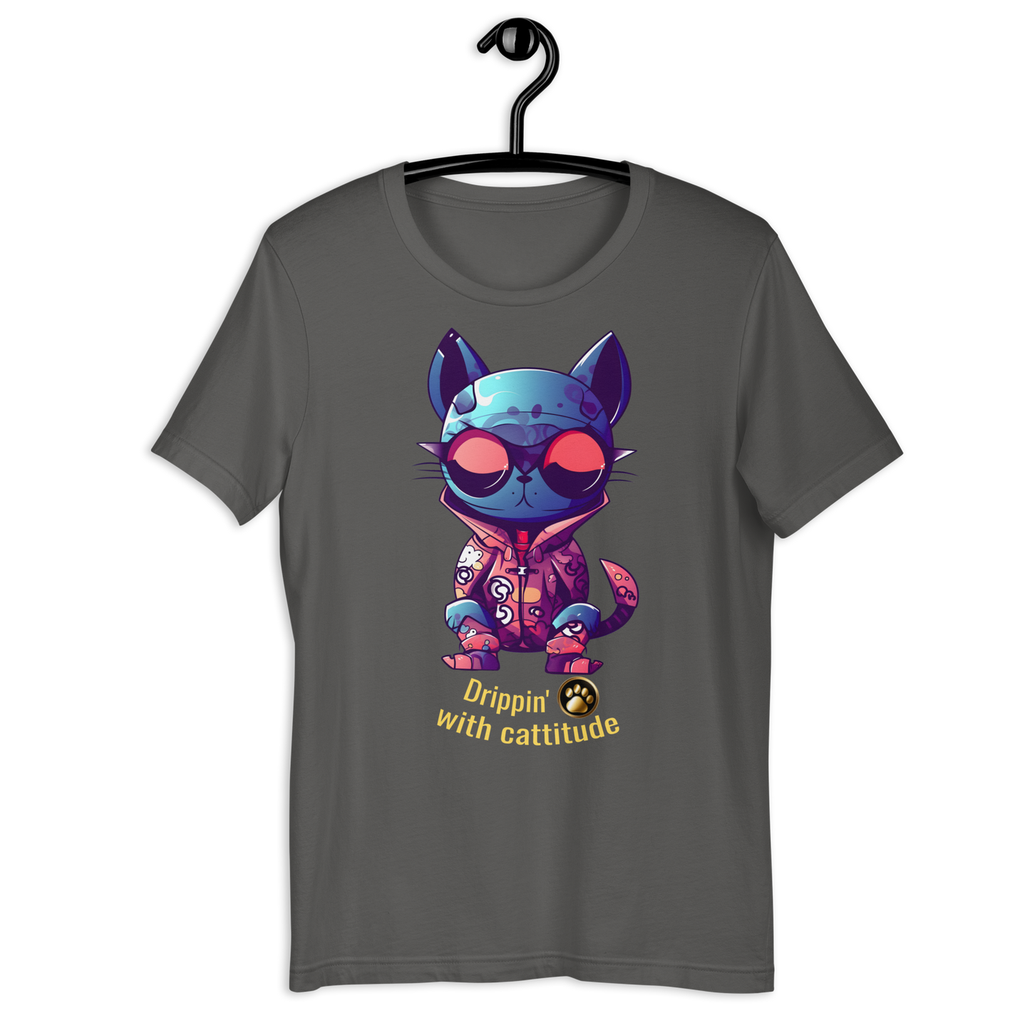 Cat Drip Unisex t-shirt