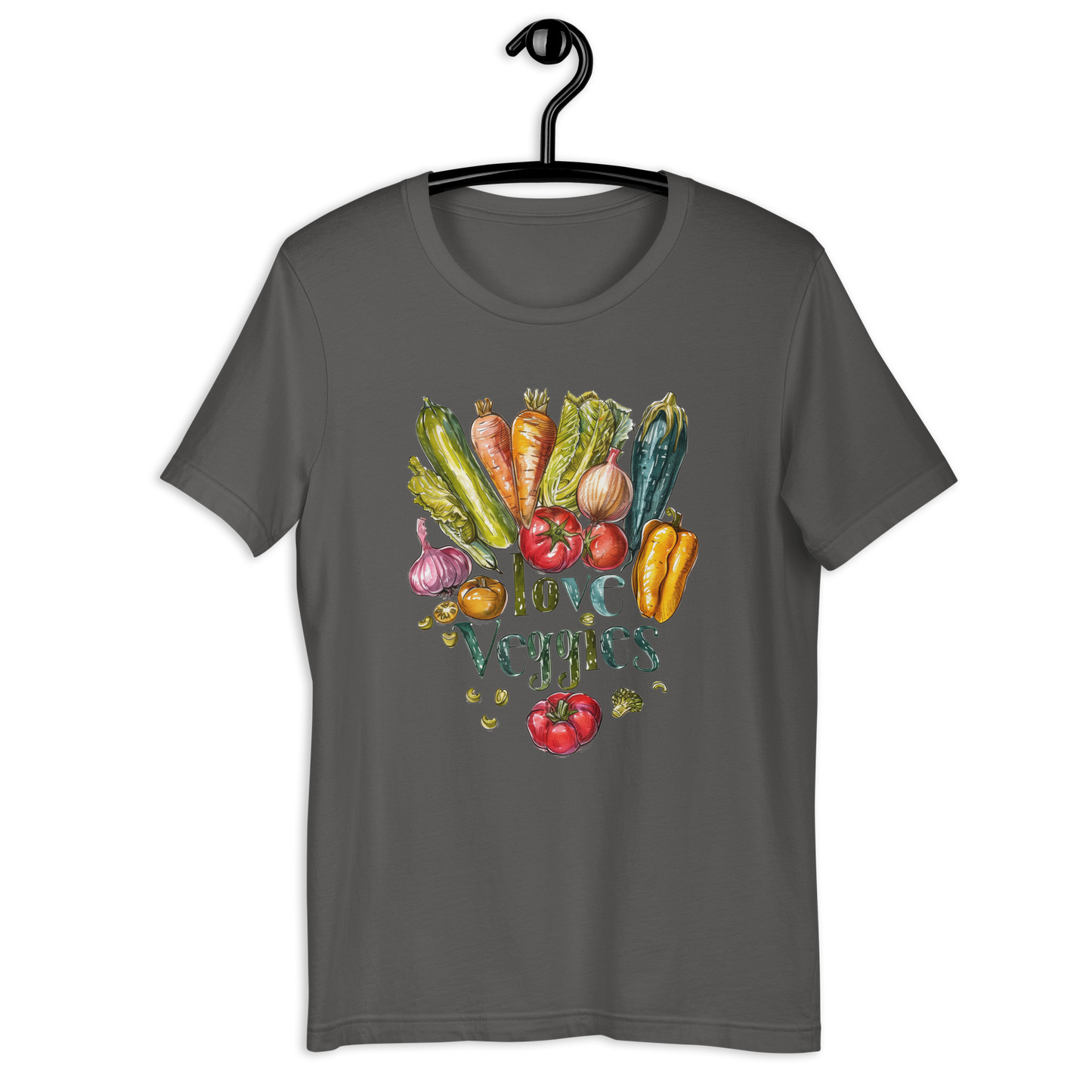 I Love Veggies Unisex t-shirt