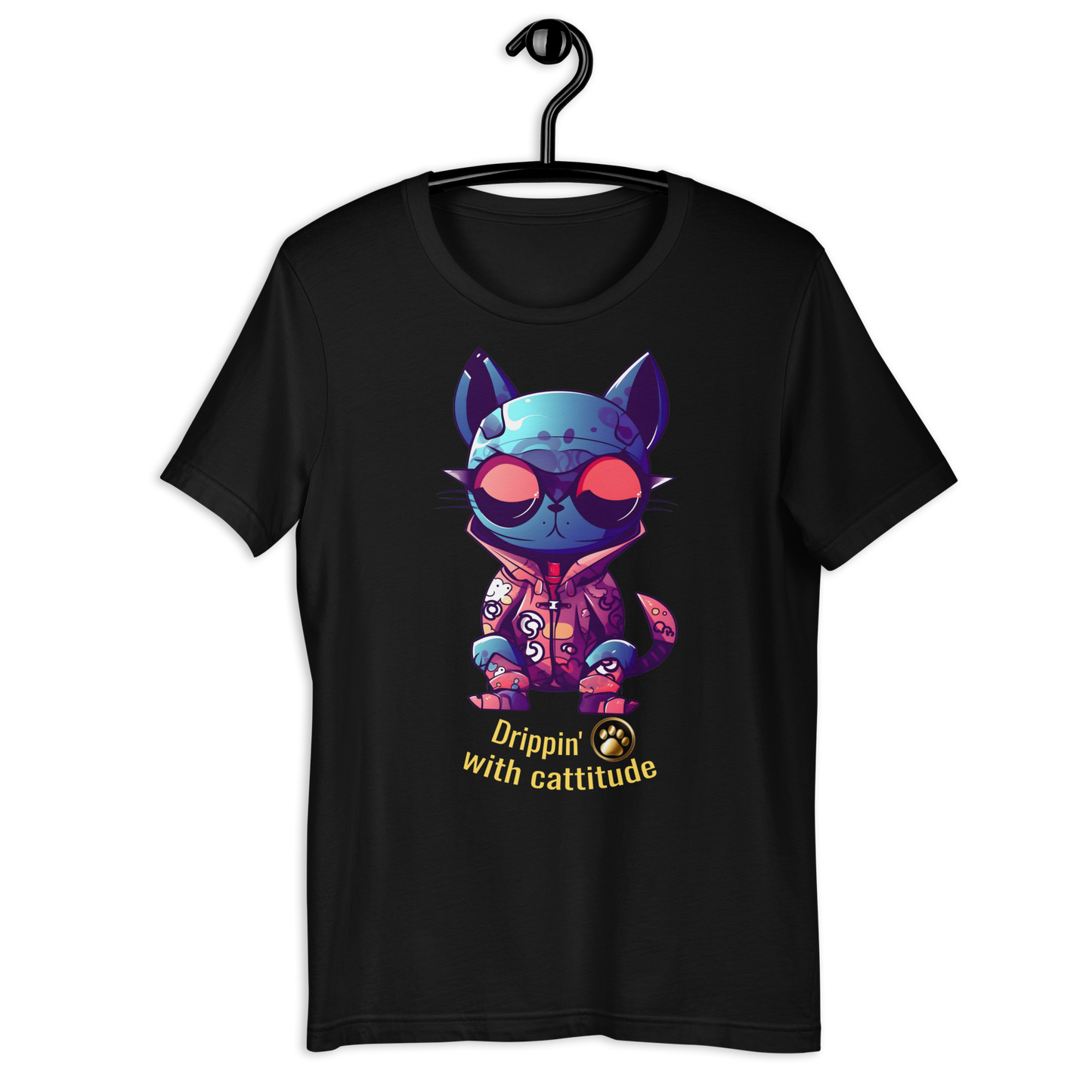 Cat Drip Unisex t-shirt