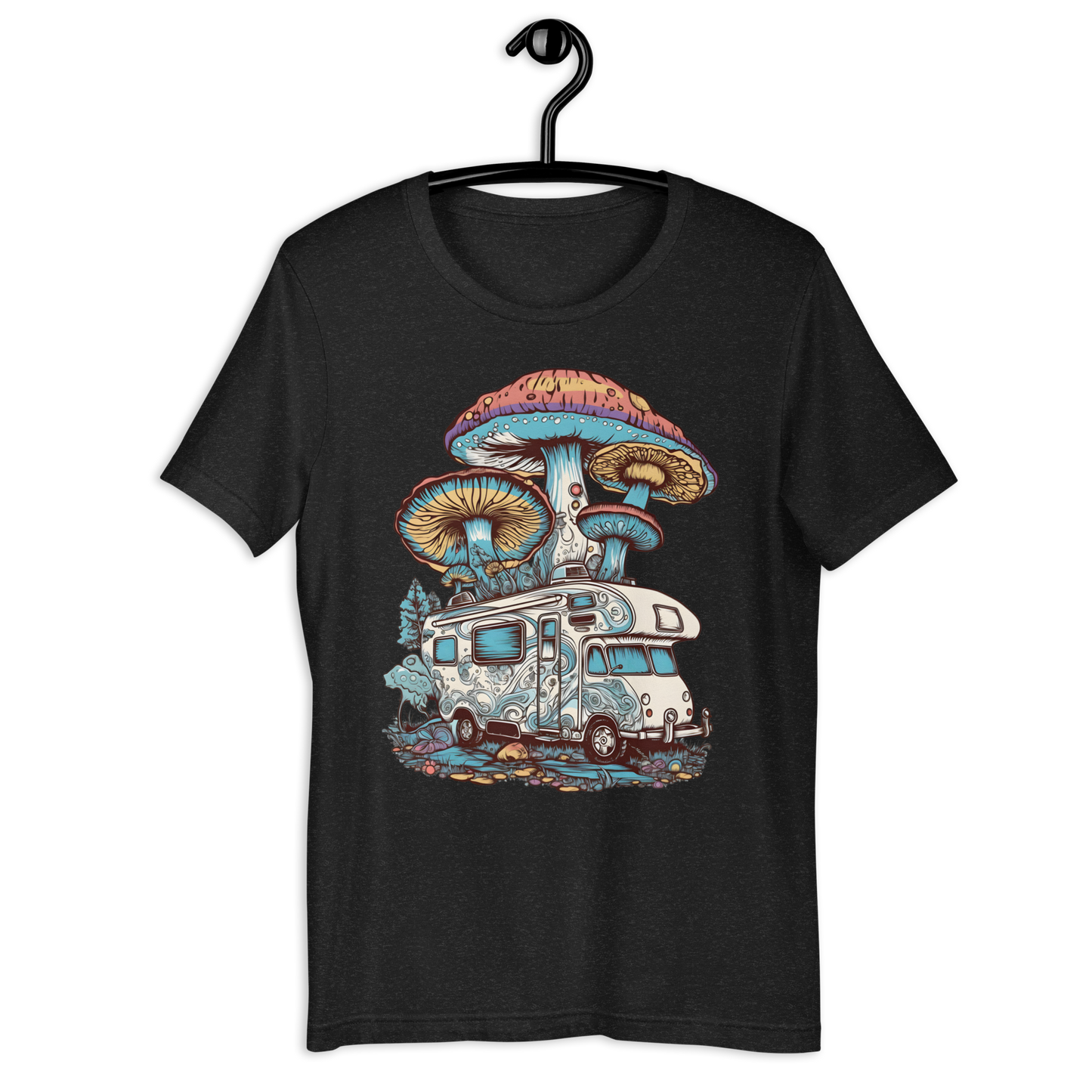 Mushroom RV Camping Unisex t-shirt