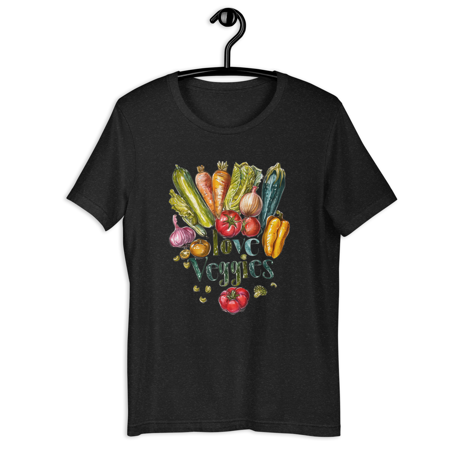 I Love Veggies Unisex t-shirt