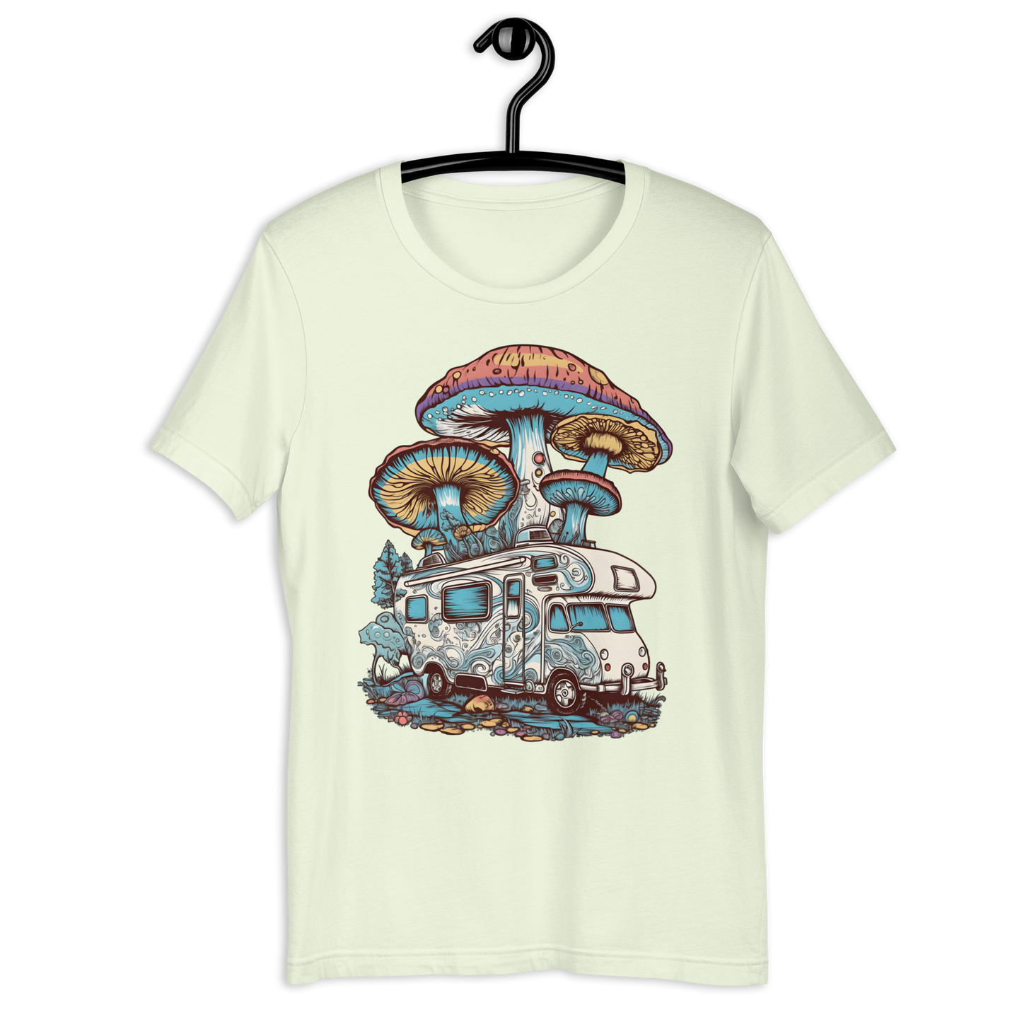 Mushroom RV Camping Unisex t-shirt