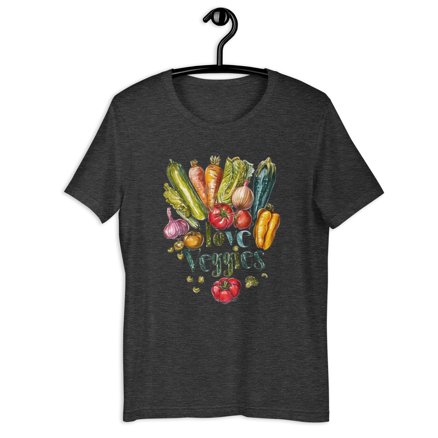 I Love Veggies Unisex t-shirt