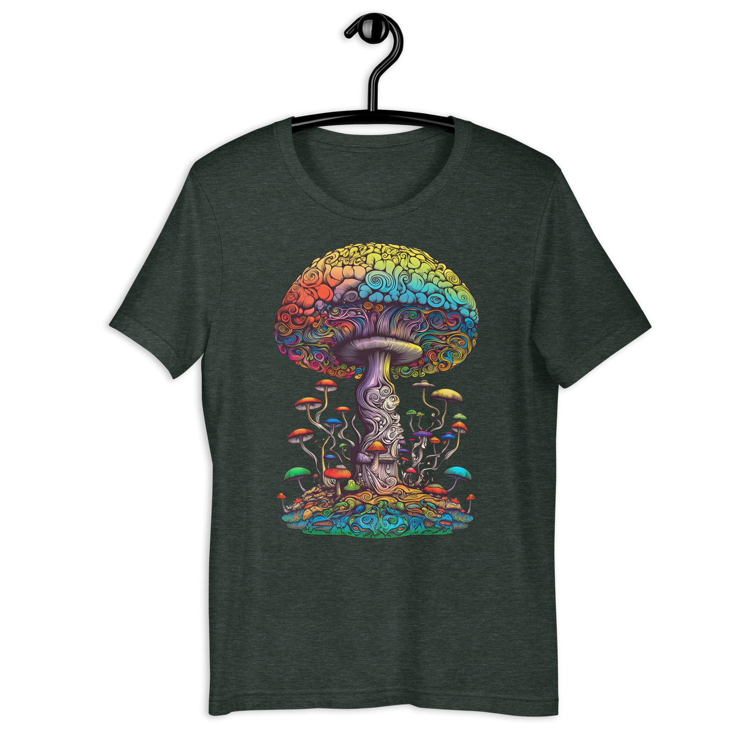 Mushroom Tree Unisex t-shirt