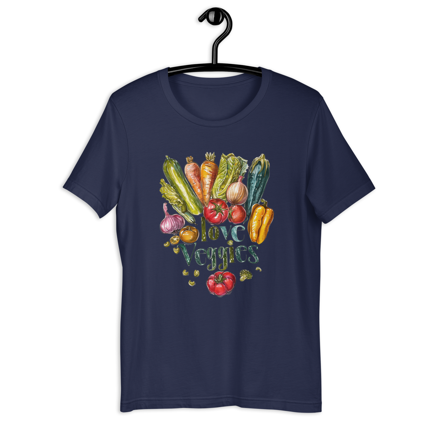 I Love Veggies Unisex t-shirt