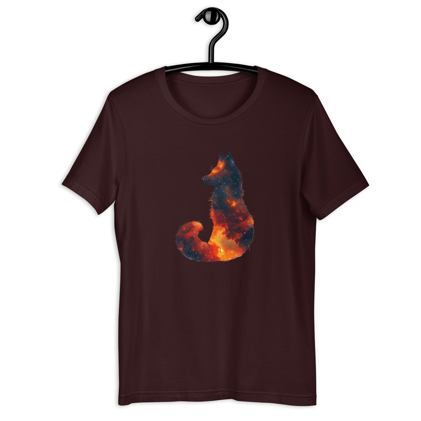 Cosmic Foxy silhouette Unisex t-shirt