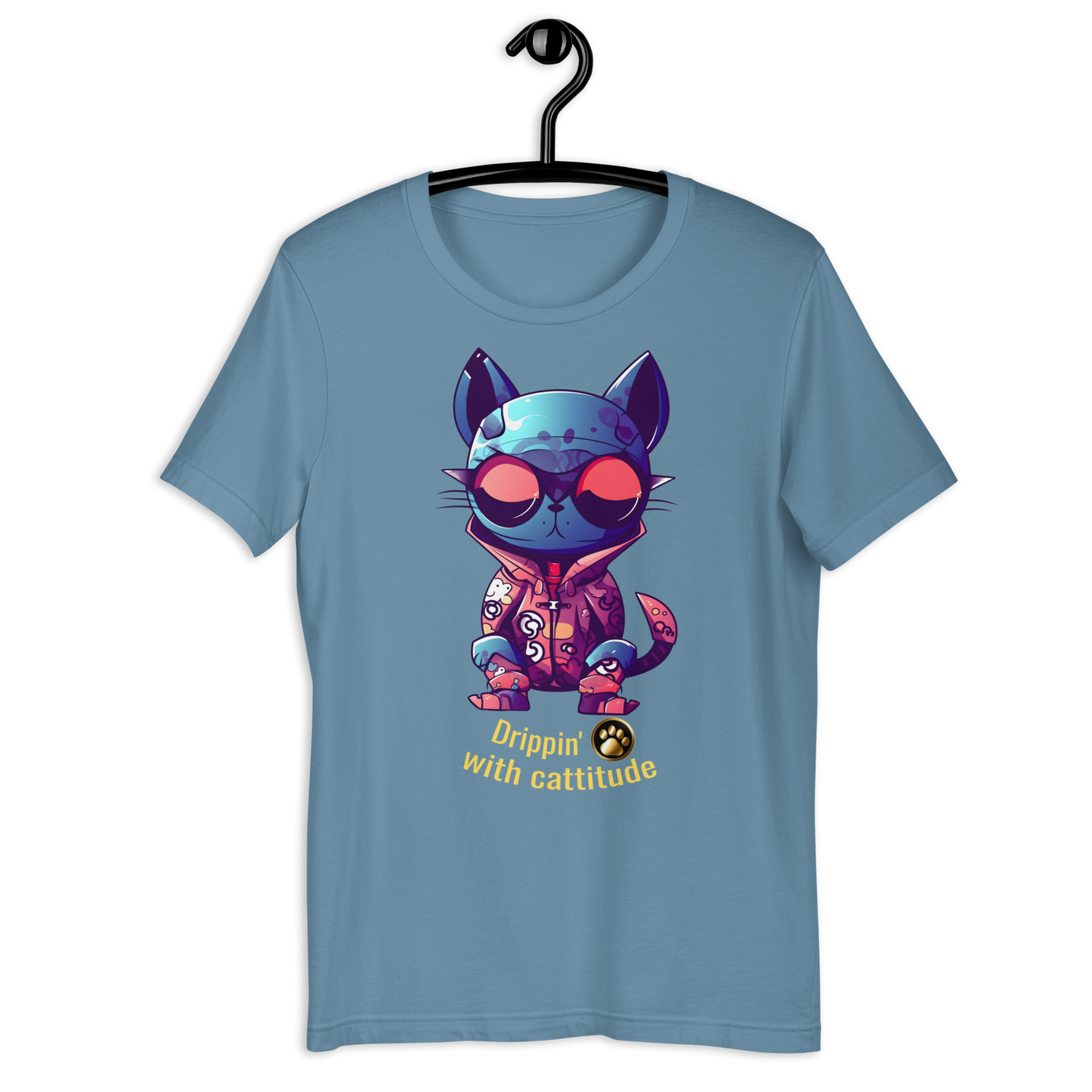 Cat Drip Unisex t-shirt