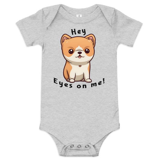 Distraction Puppy Baby short sleeve one piece