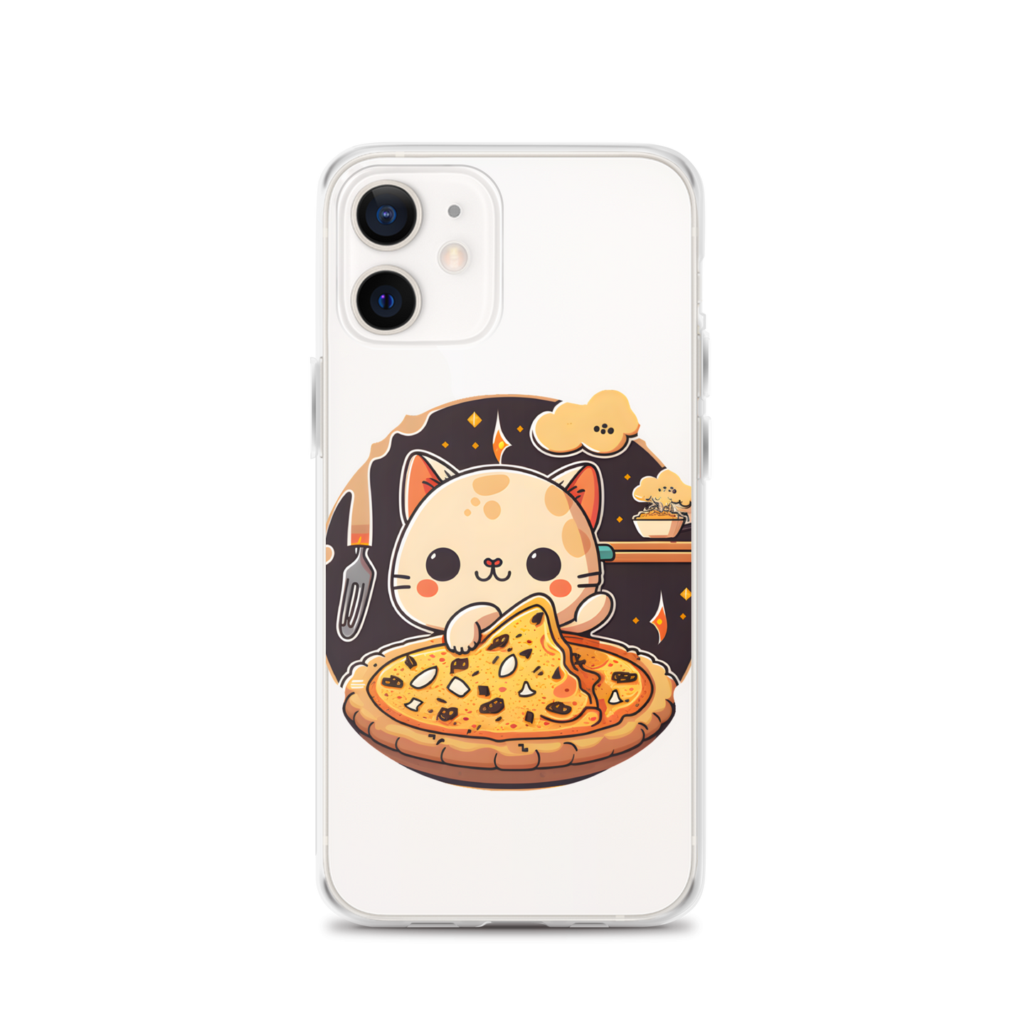 Kawaii kitty Clear Case for iPhone®