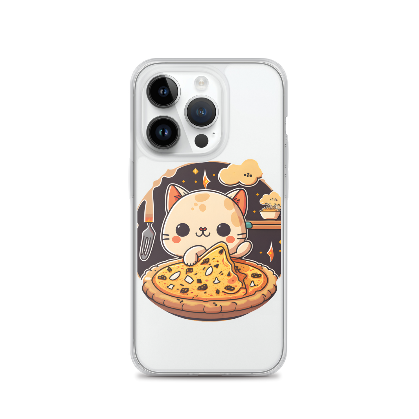 Kawaii kitty Clear Case for iPhone®