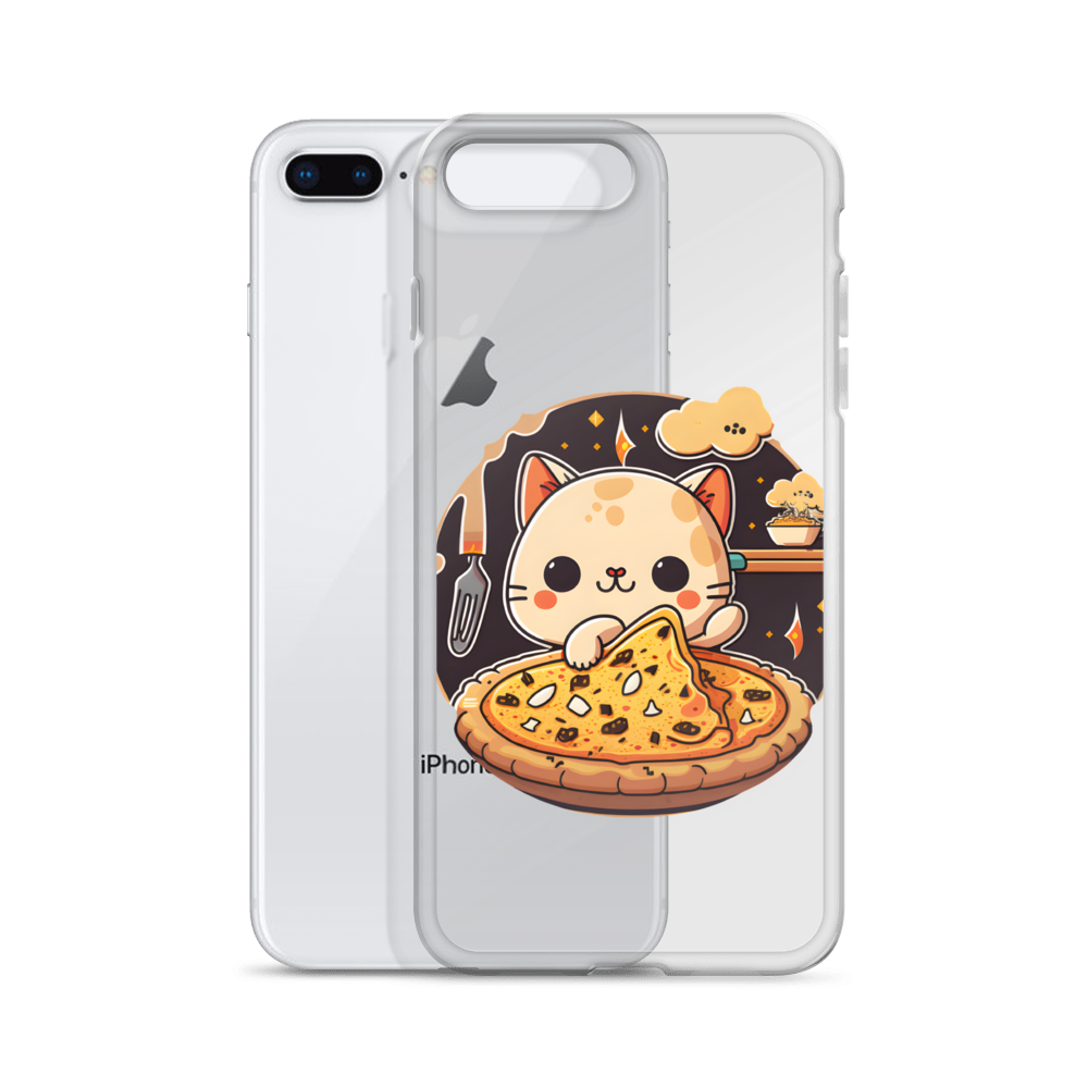 Kawaii kitty Clear Case for iPhone®