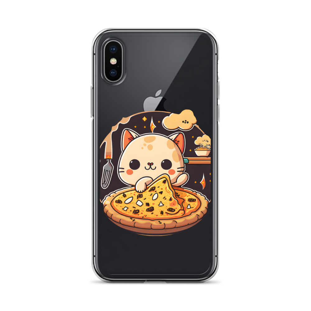 Kawaii kitty Clear Case for iPhone®