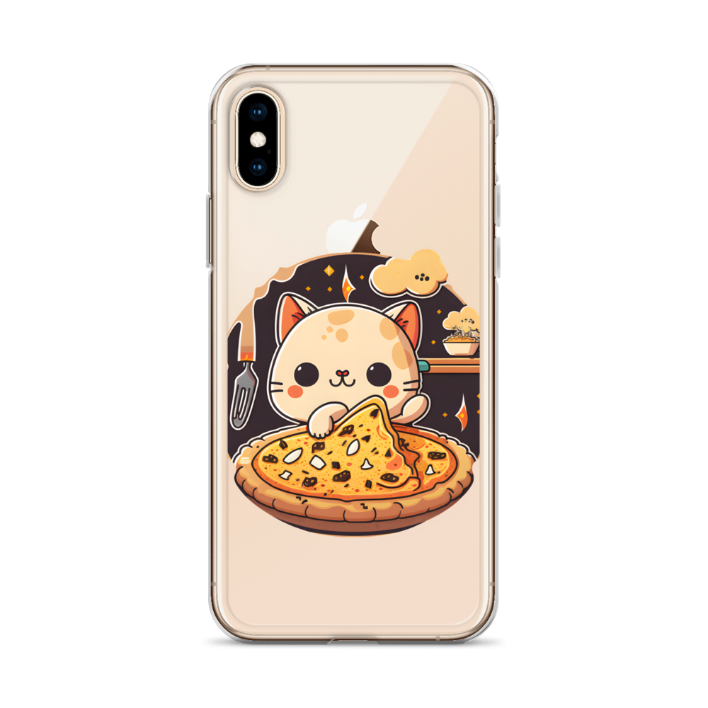 Kawaii kitty Clear Case for iPhone®