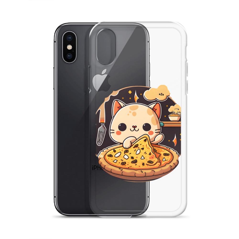 Kawaii kitty Clear Case for iPhone®