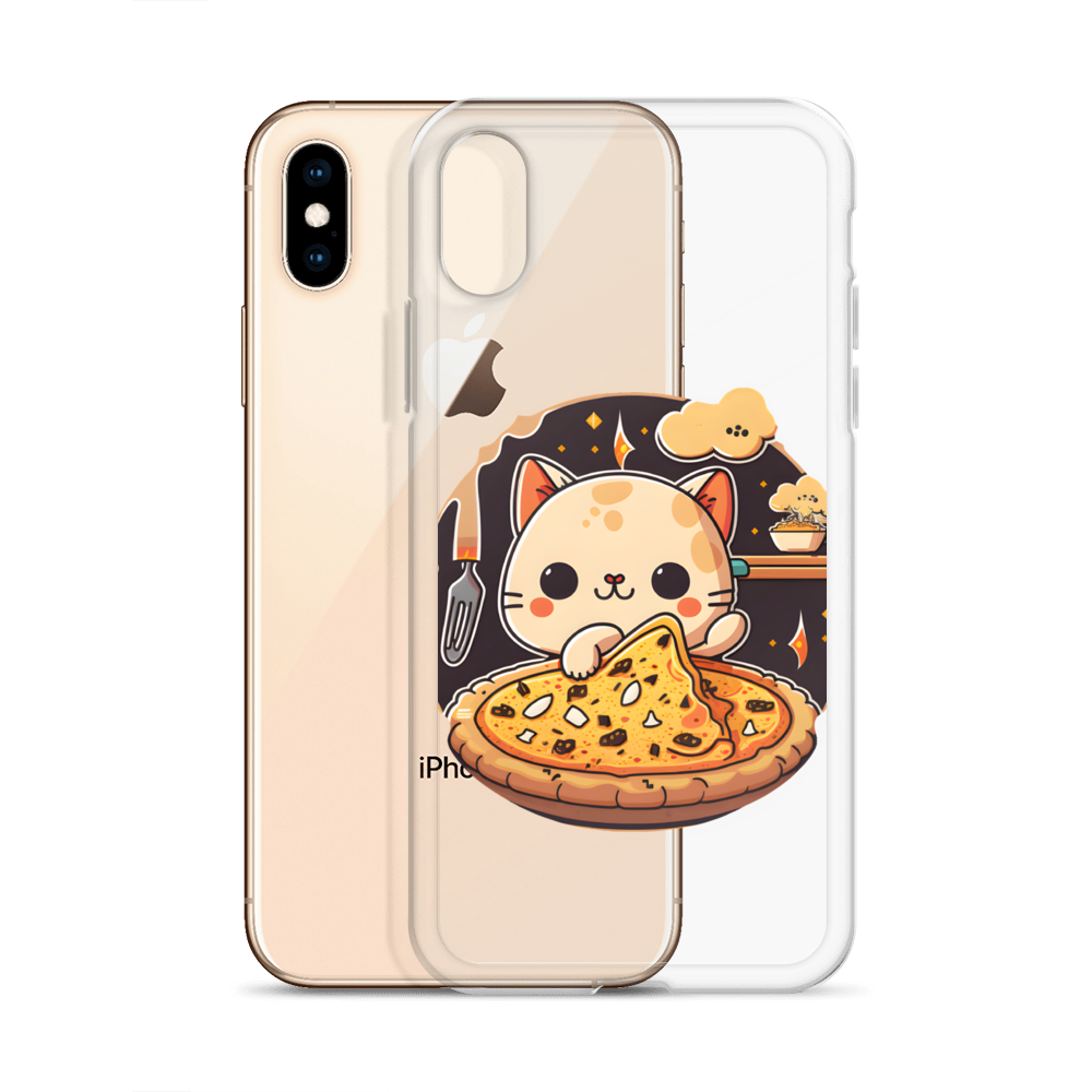 Kawaii kitty Clear Case for iPhone®