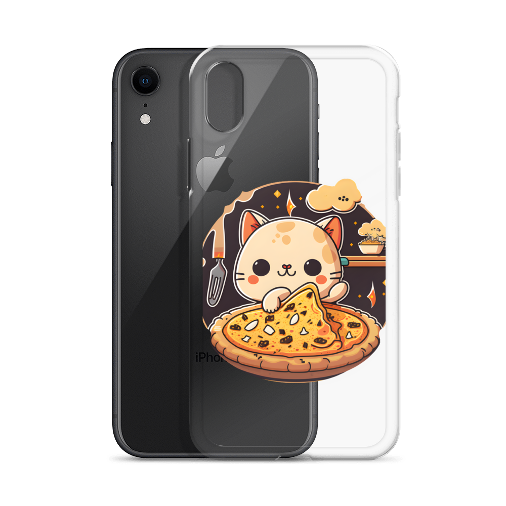 Kawaii kitty Clear Case for iPhone®