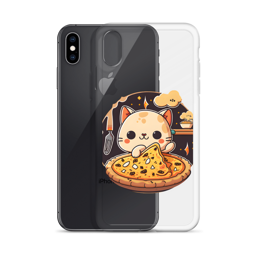 Kawaii kitty Clear Case for iPhone®