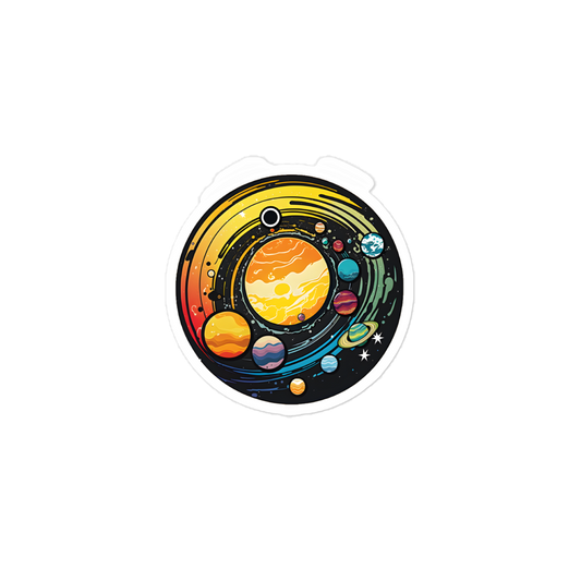 Awesome Solar System sticker