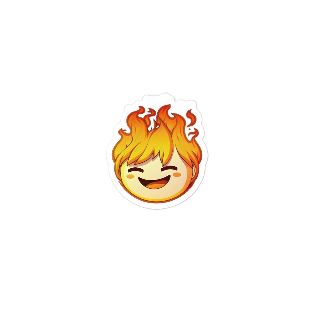 Cool Flame Emoji stickers