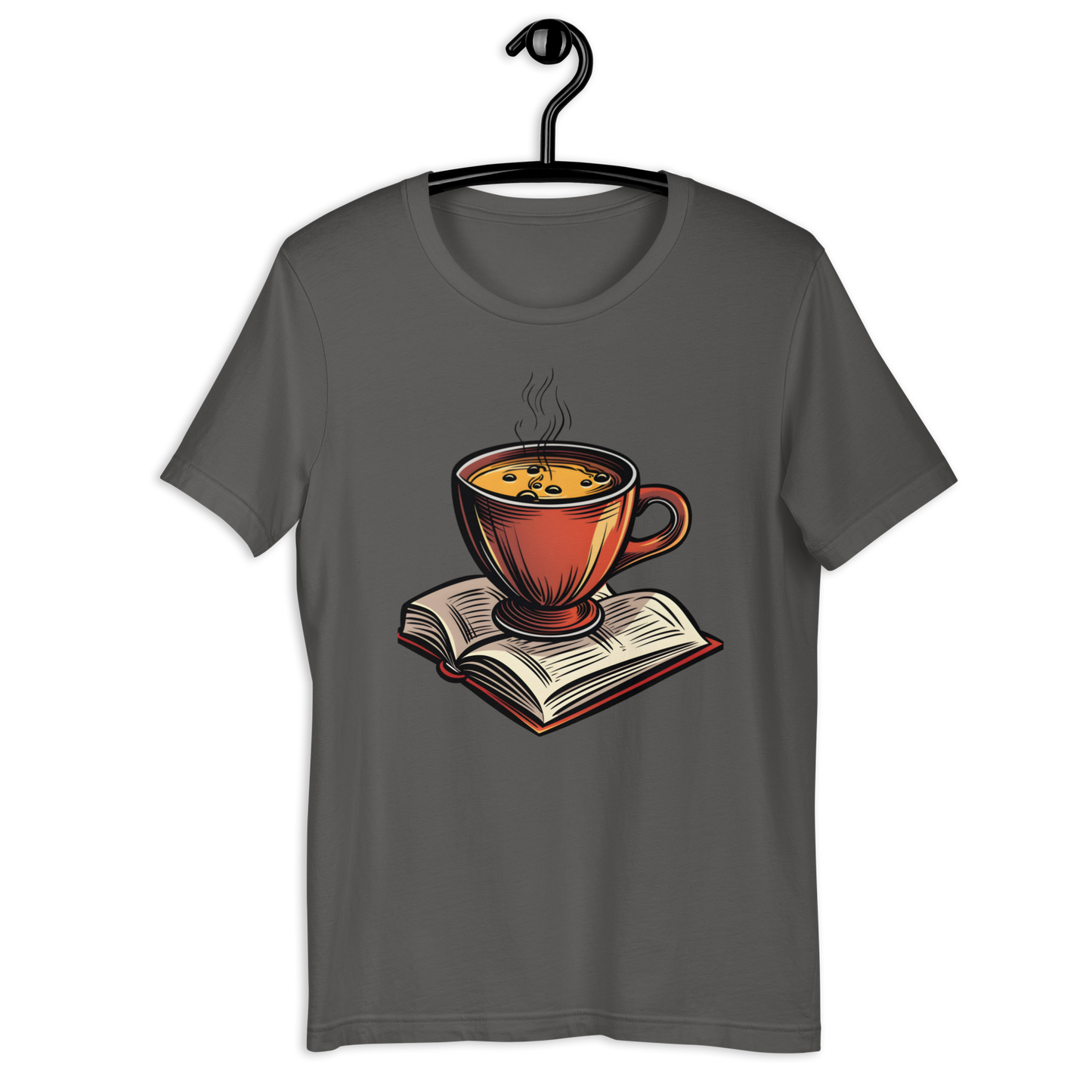 Coffee Book Time Unisex t-shirt