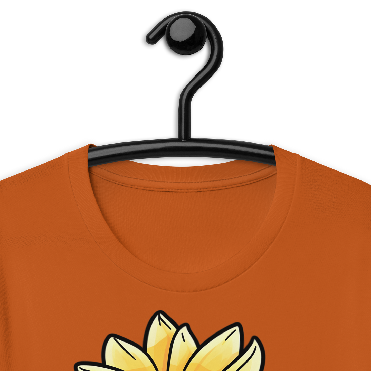 Cute Bee with a Sunflower Unisex t-shirt