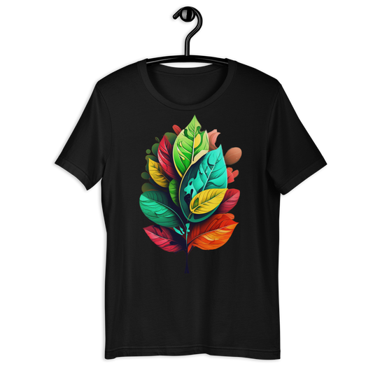 Colorful Leaves Nature Lover Unisex t-shirt