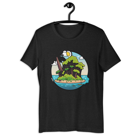 Cute Island Unisex t-shirt