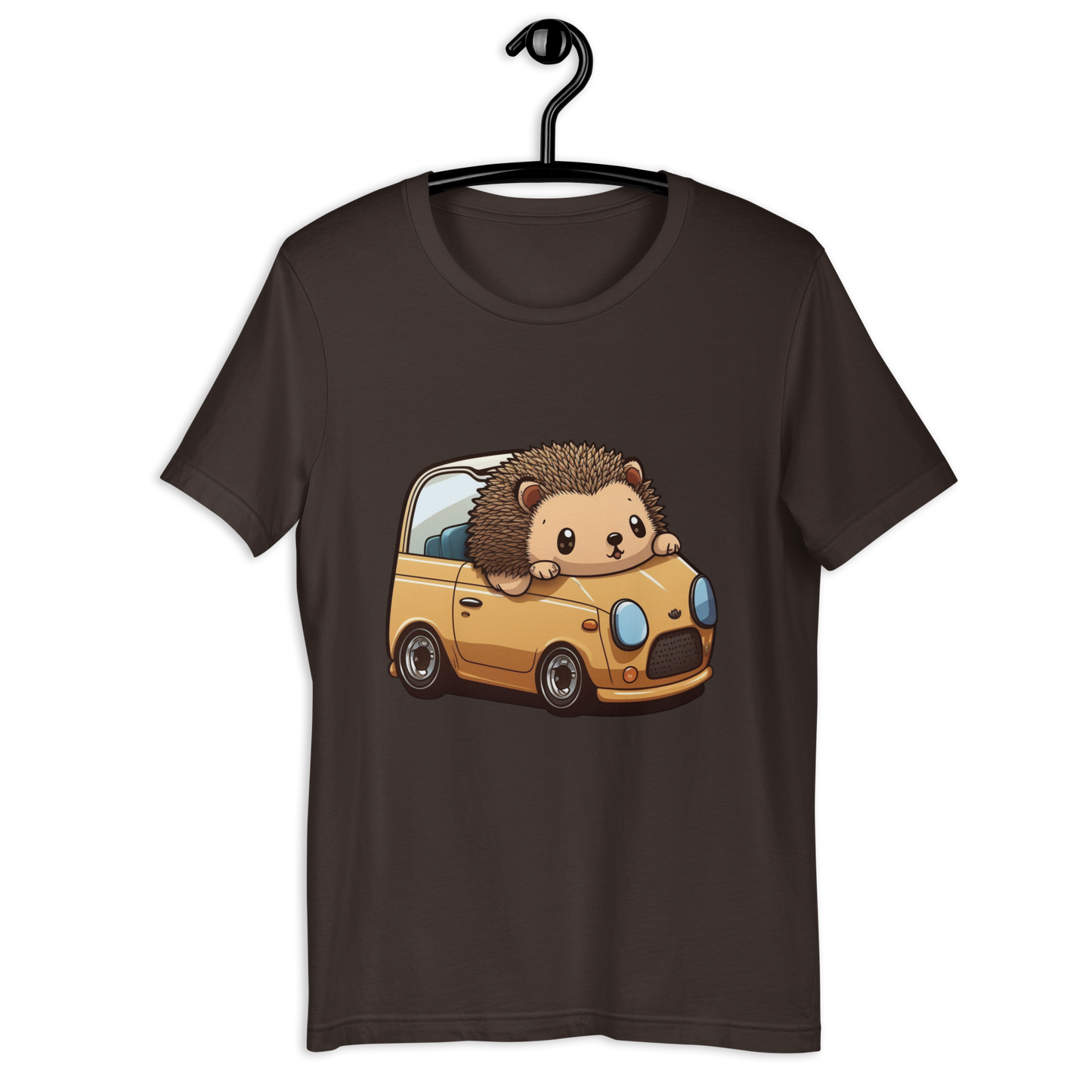 Hedgehog Rider cute Unisex t-shirt