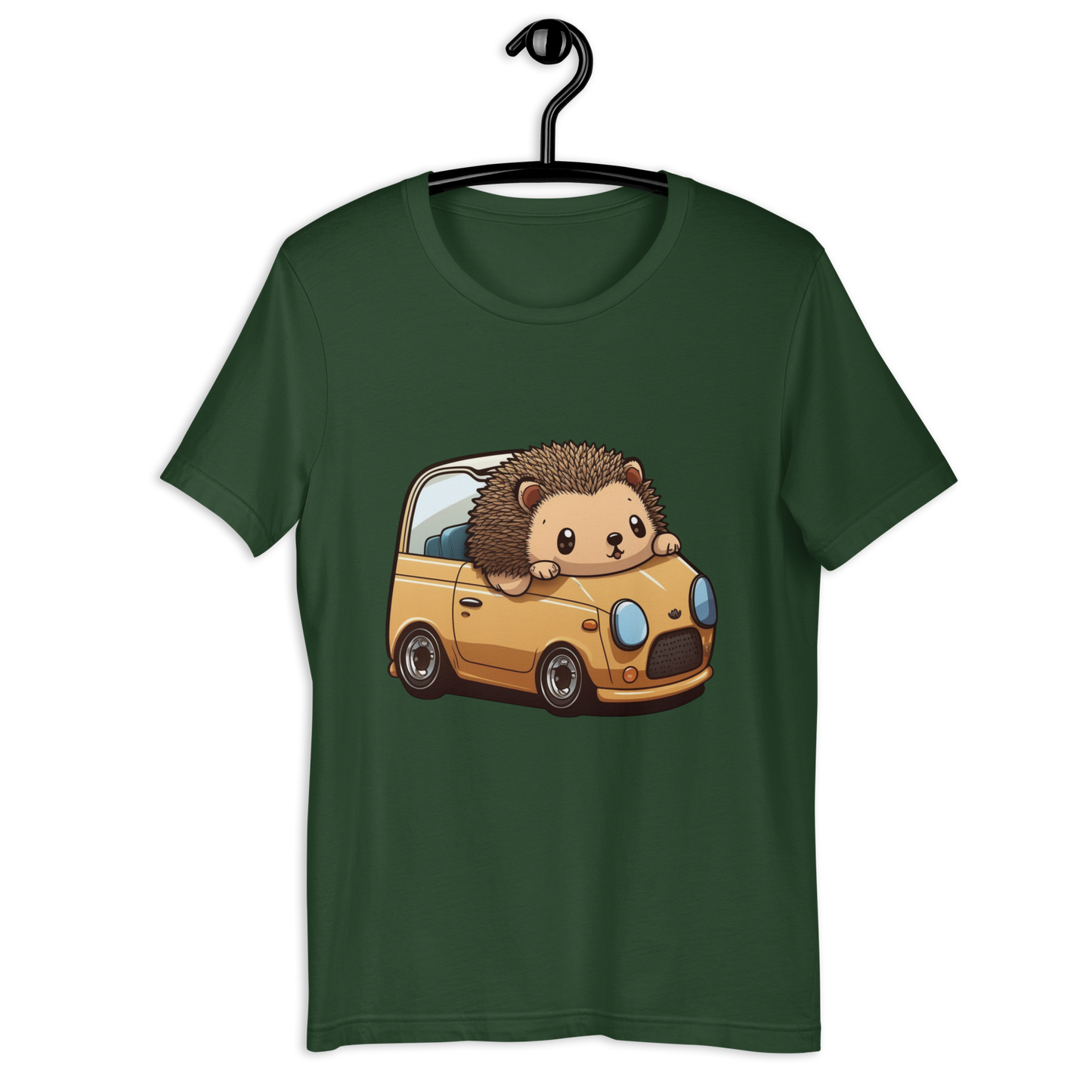 Hedgehog Rider cute Unisex t-shirt