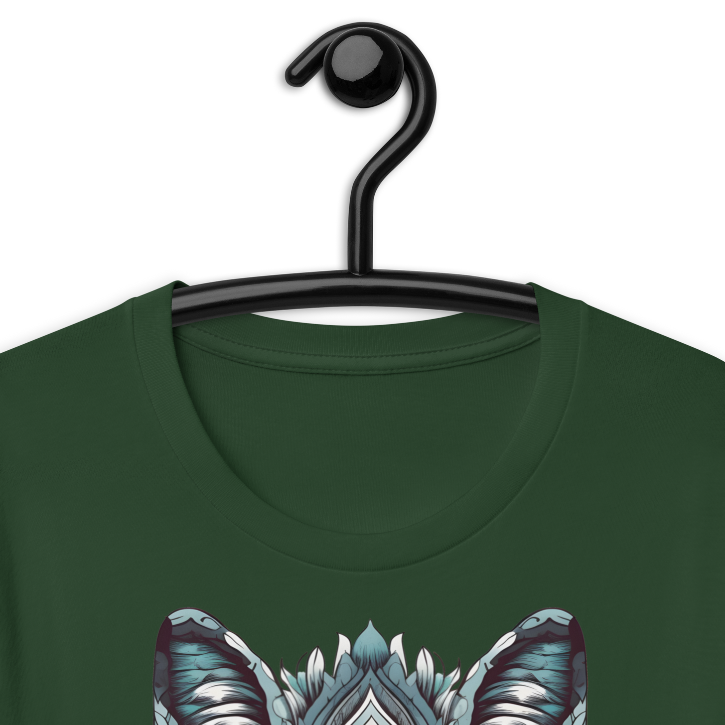 Wolf Wisdom Mandala Unisex t-shirt