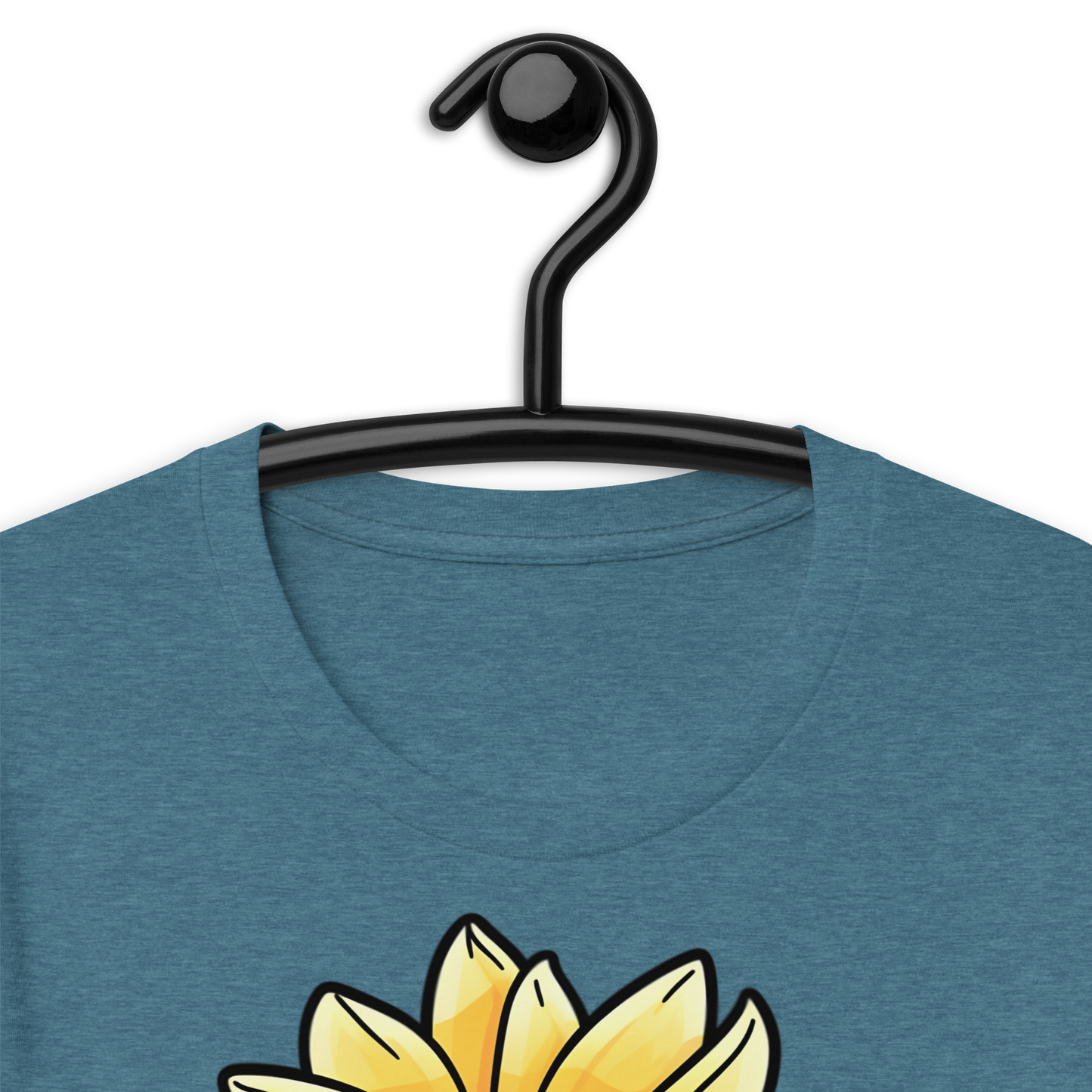 Cute Bee with a Sunflower Unisex t-shirt