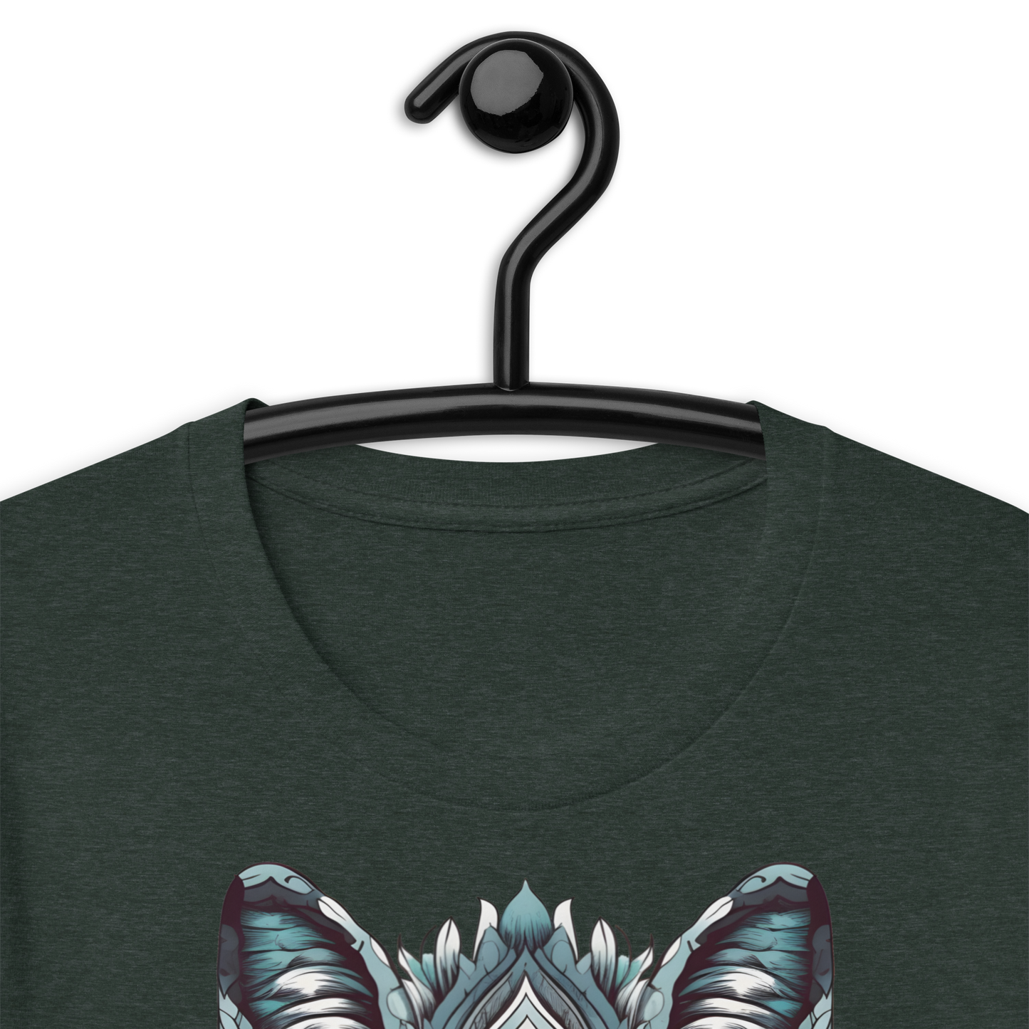 Wolf Wisdom Mandala Unisex t-shirt