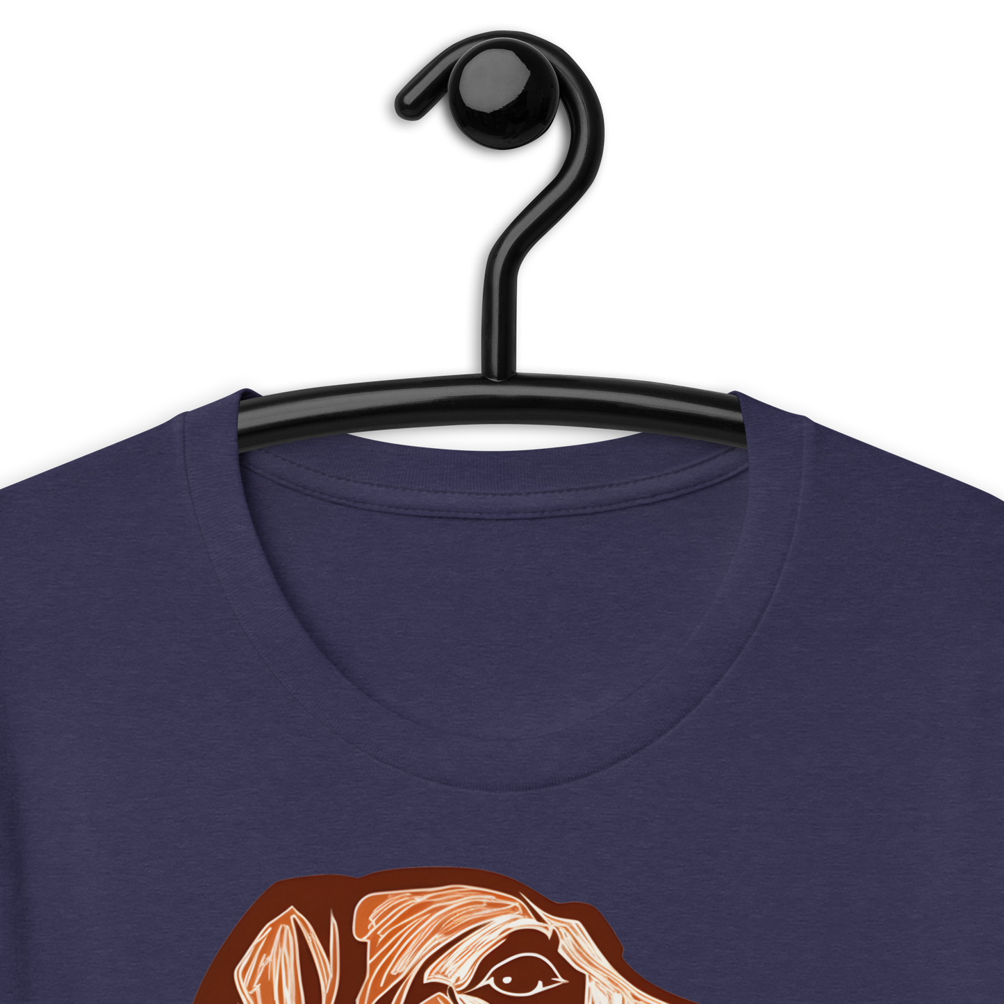 Dog cave-painting vector design Unisex t-shirt