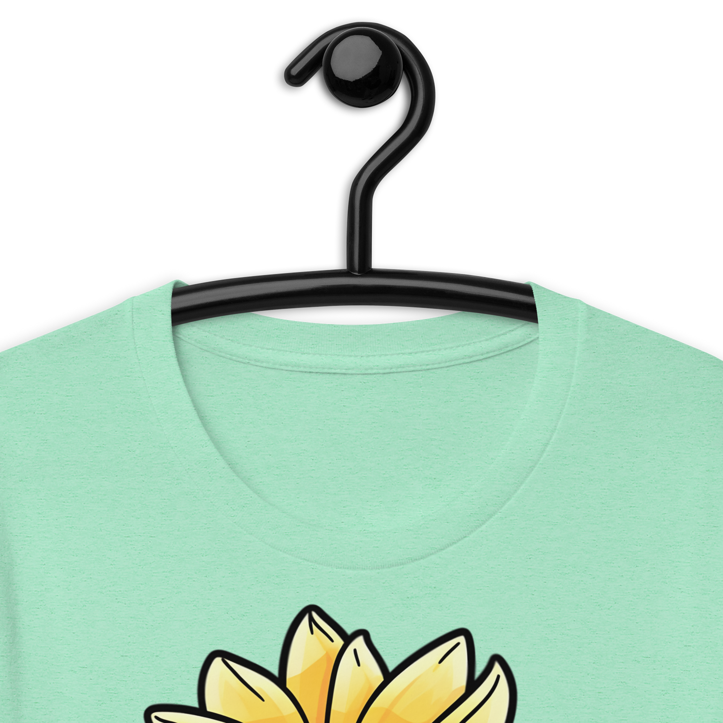 Cute Bee with a Sunflower Unisex t-shirt