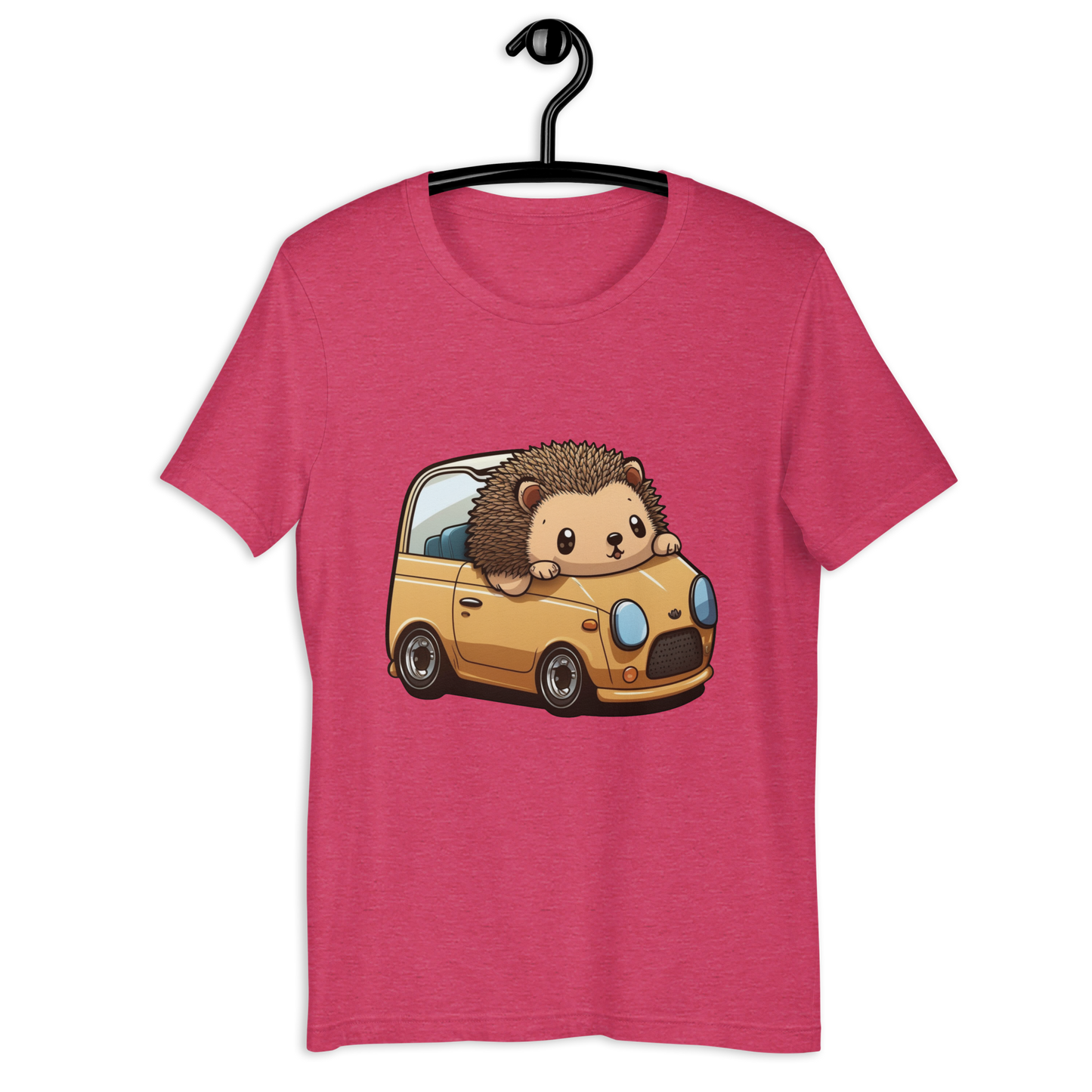 Hedgehog Rider cute Unisex t-shirt