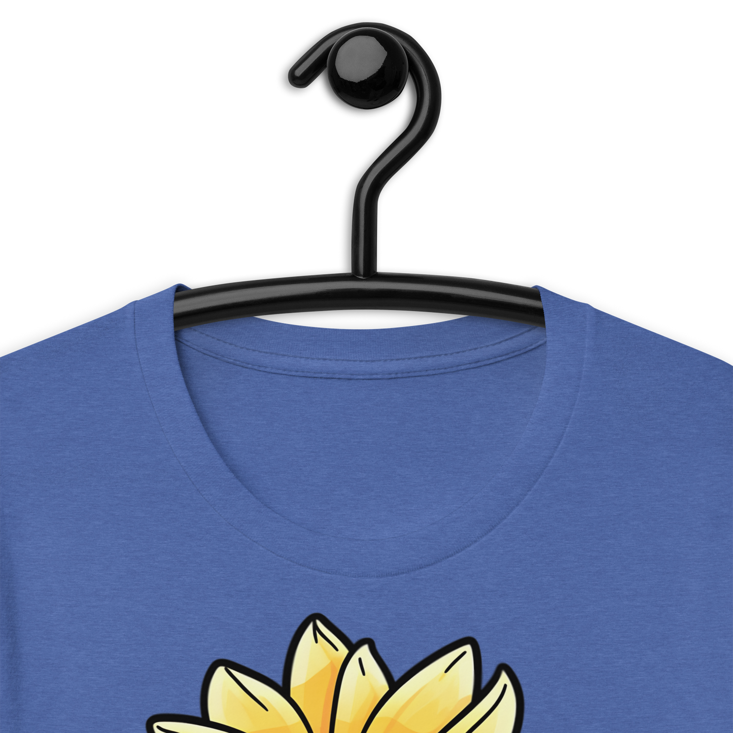 Cute Bee with a Sunflower Unisex t-shirt