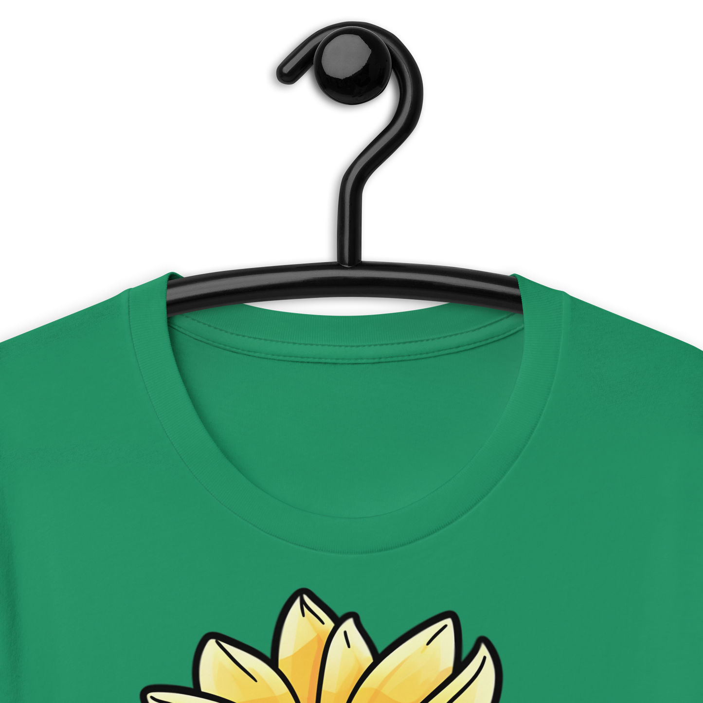 Cute Bee with a Sunflower Unisex t-shirt