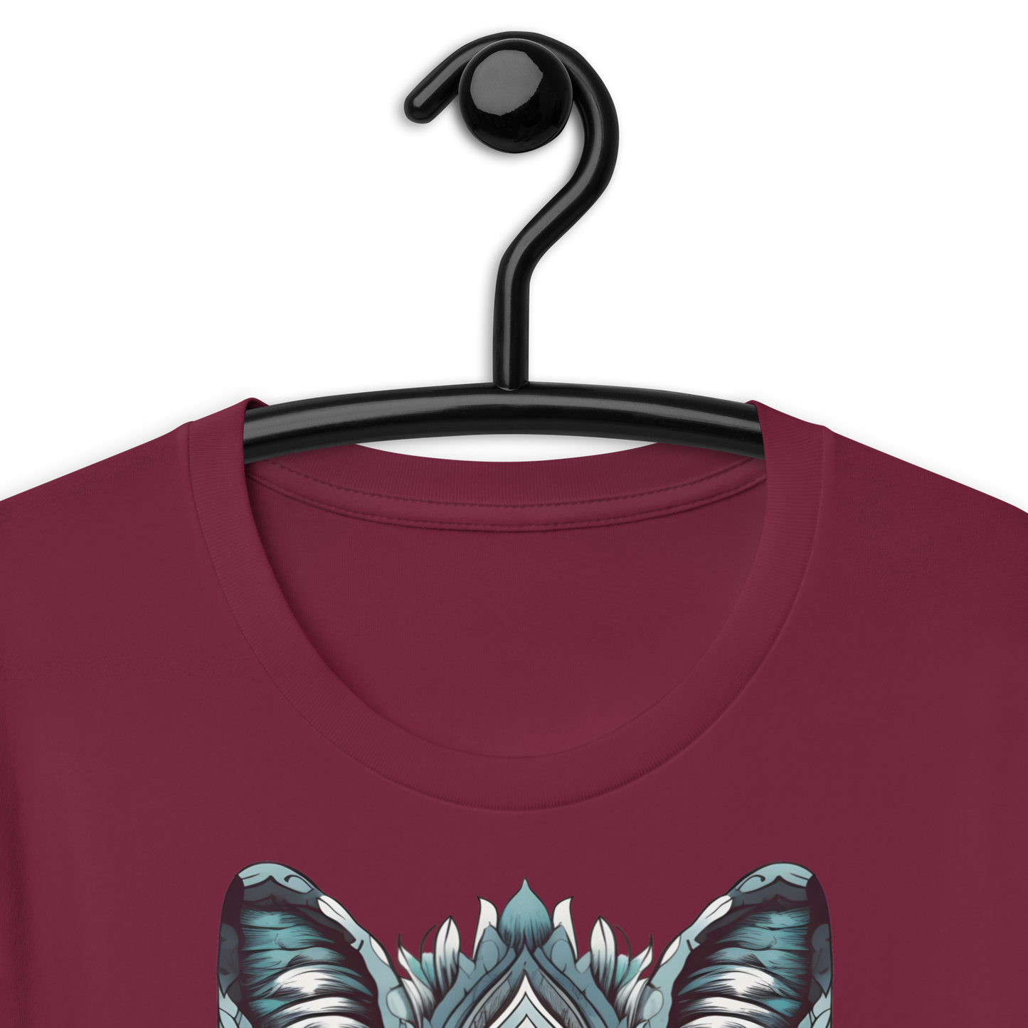 Wolf Wisdom Mandala Unisex t-shirt