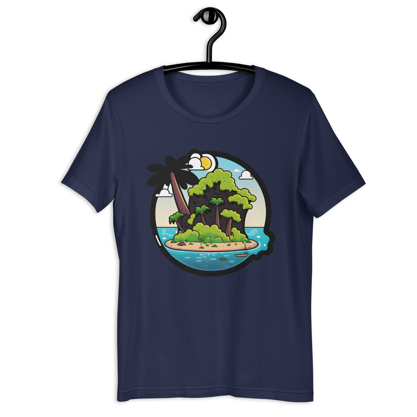 Cute Island Unisex t-shirt