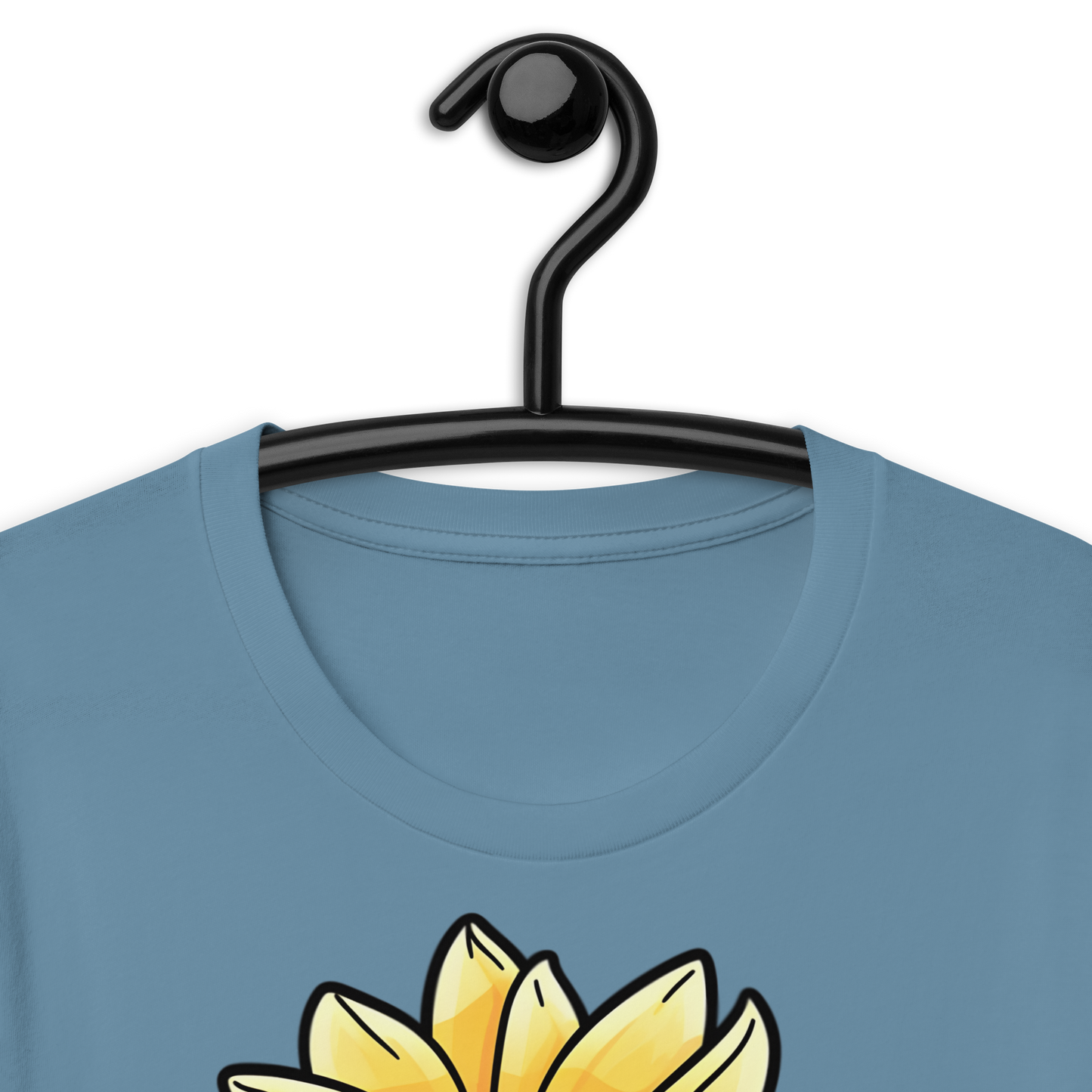 Cute Bee with a Sunflower Unisex t-shirt