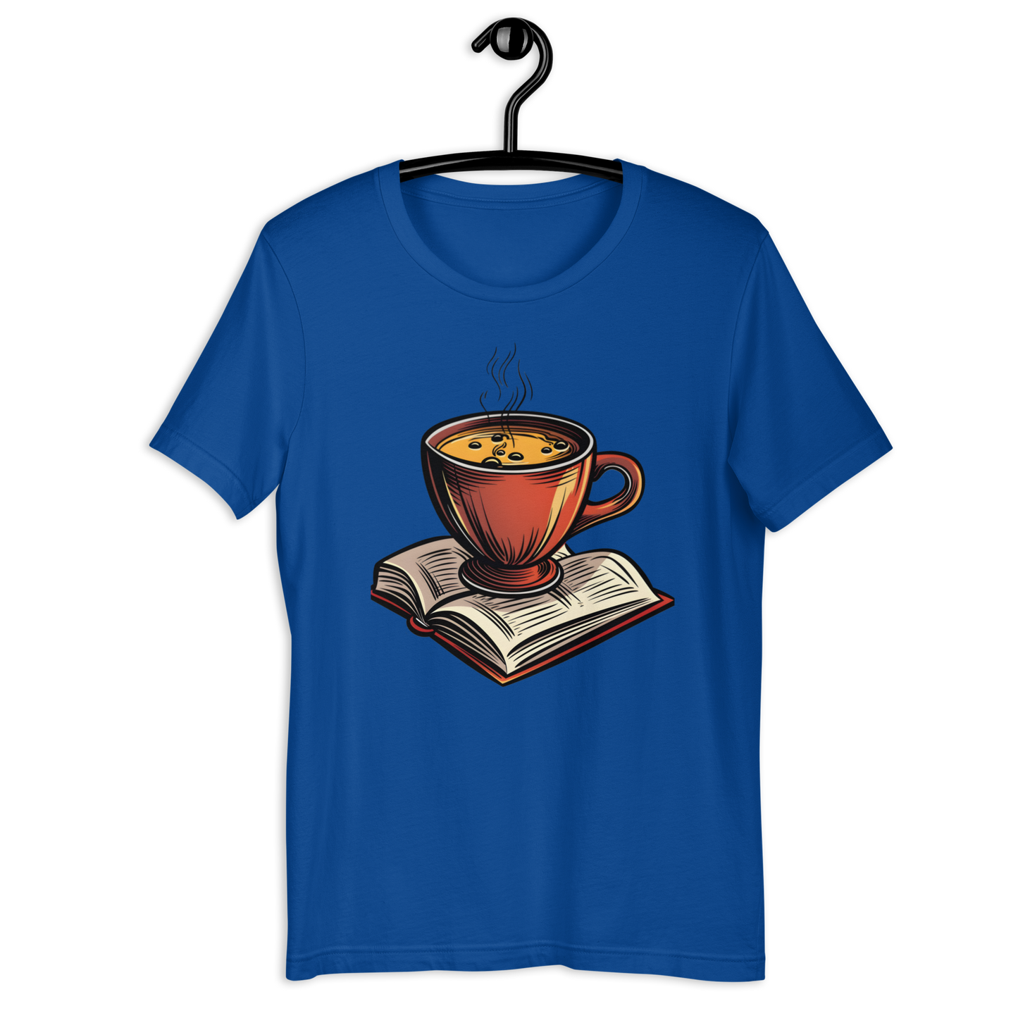 Coffee Book Time Unisex t-shirt